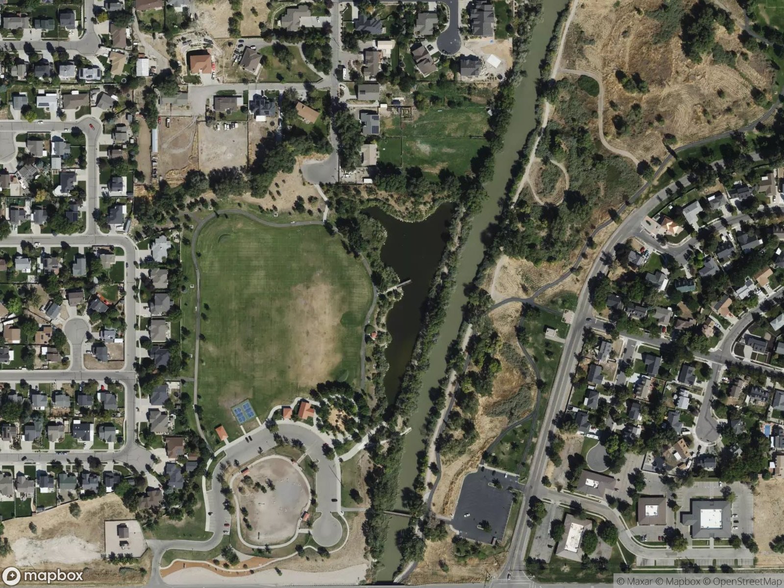 Dock at Taylorsville park