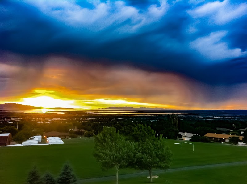 Sledding Hill at Mueller Park Jr. High