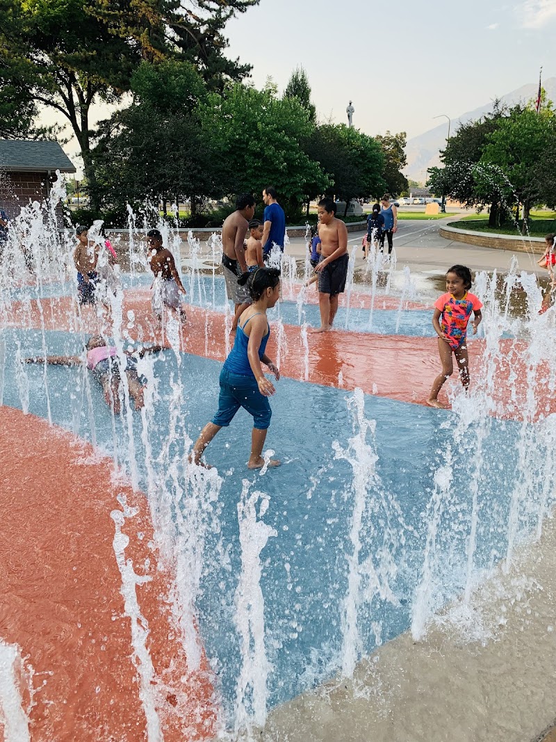 Splash Pad at Pioneer Park